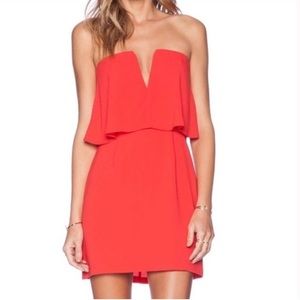 BCBG red dress